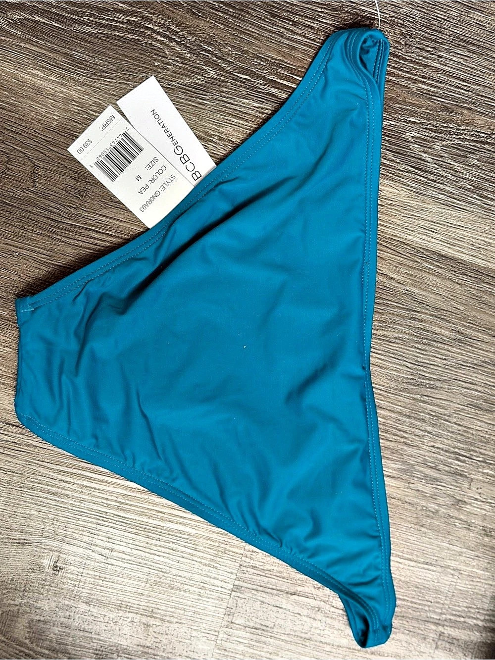 BCBGeneration Bikini Bottom in Blue Size Medium NWT